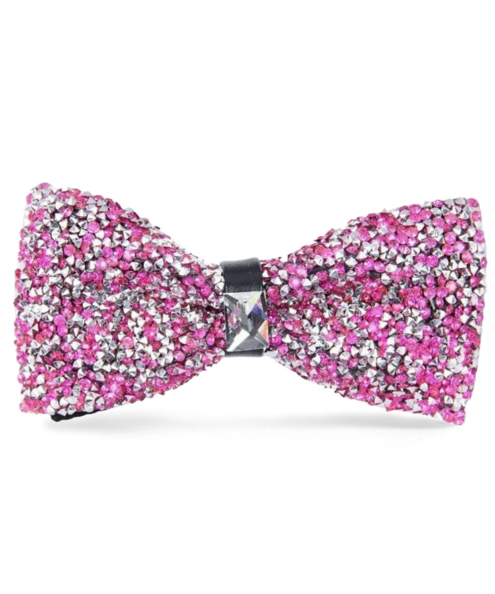 Rhinestone Bow Tie in a Box by Vittorio Farina (br - 007) for Independent Retail Stores by Dubal Brothers
