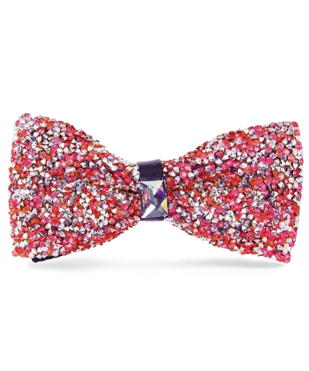 Rhinestone Bow Tie in a Box by Vittorio Farina (br - 011) for Independent Retail Stores by Dubal Brothers