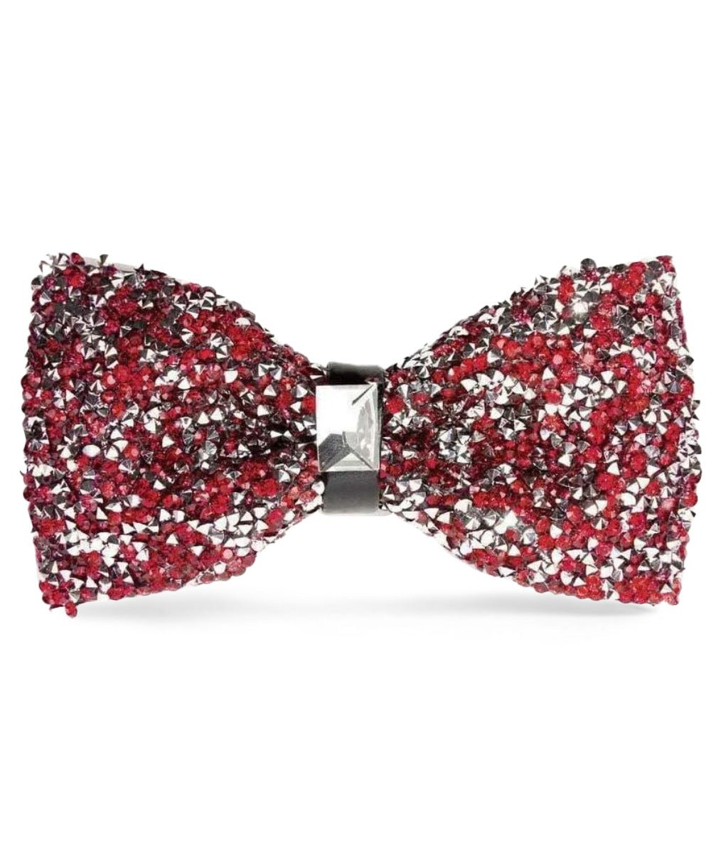 Rhinestone Bow Tie in a Box by Vittorio Farina (br - 012) for Independent Retail Stores by Dubal Brothers