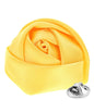 Rose Bud Flower Lapel Pin by Vittorio Vico (solidlapel - bud - yellow) for Independent Retail Stores by Dubal Brothers