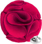 Rose Flower Lapel Pin by Vittorio Vico (117 - rose - hot - pink) for Independent Retail Stores by Dubal Brothers