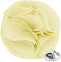 Rose Flower Lapel Pin by Vittorio Vico (46 - rose - ivory) for Independent Retail Stores by Dubal Brothers
