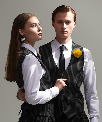 Rose Flower Lapel Pin by Vittorio Vico (53 - rose - yellow) for Independent Retail Stores by Dubal Brothers