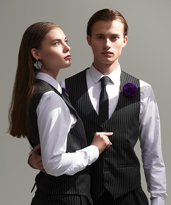 Rose Flower Lapel Pin by Vittorio Vico (82 - rose - purple) for Independent Retail Stores by Dubal Brothers