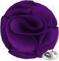 Rose Flower Lapel Pin by Vittorio Vico (82 - rose - purple) for Independent Retail Stores by Dubal Brothers