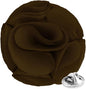 Rose Flower Lapel Pin by Vittorio Vico (84 - rose - brown) for Independent Retail Stores by Dubal Brothers