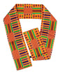 Vittorio Farina Mens' Kente Satin Scarf - SCARVES_Kente #1 - Classy Cufflinks