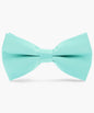 Solid Bow Tie in a Box by Vittorio Farina (basic - bow - tie - aqua) for Independent Retail Stores by Dubal Brothers