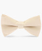 Solid Bow Tie in a Box by Vittorio Farina (basic - bow - tie - beige) for Independent Retail Stores by Dubal Brothers
