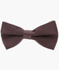 Solid Bow Tie in a Box by Vittorio Farina (basic - bow - tie - brown) for Independent Retail Stores by Dubal Brothers