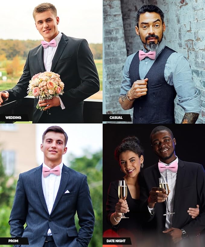 Solid Bow Tie in a Box by Vittorio Farina (basic - bow - tie - charcoal) for Independent Retail Stores by Dubal Brothers