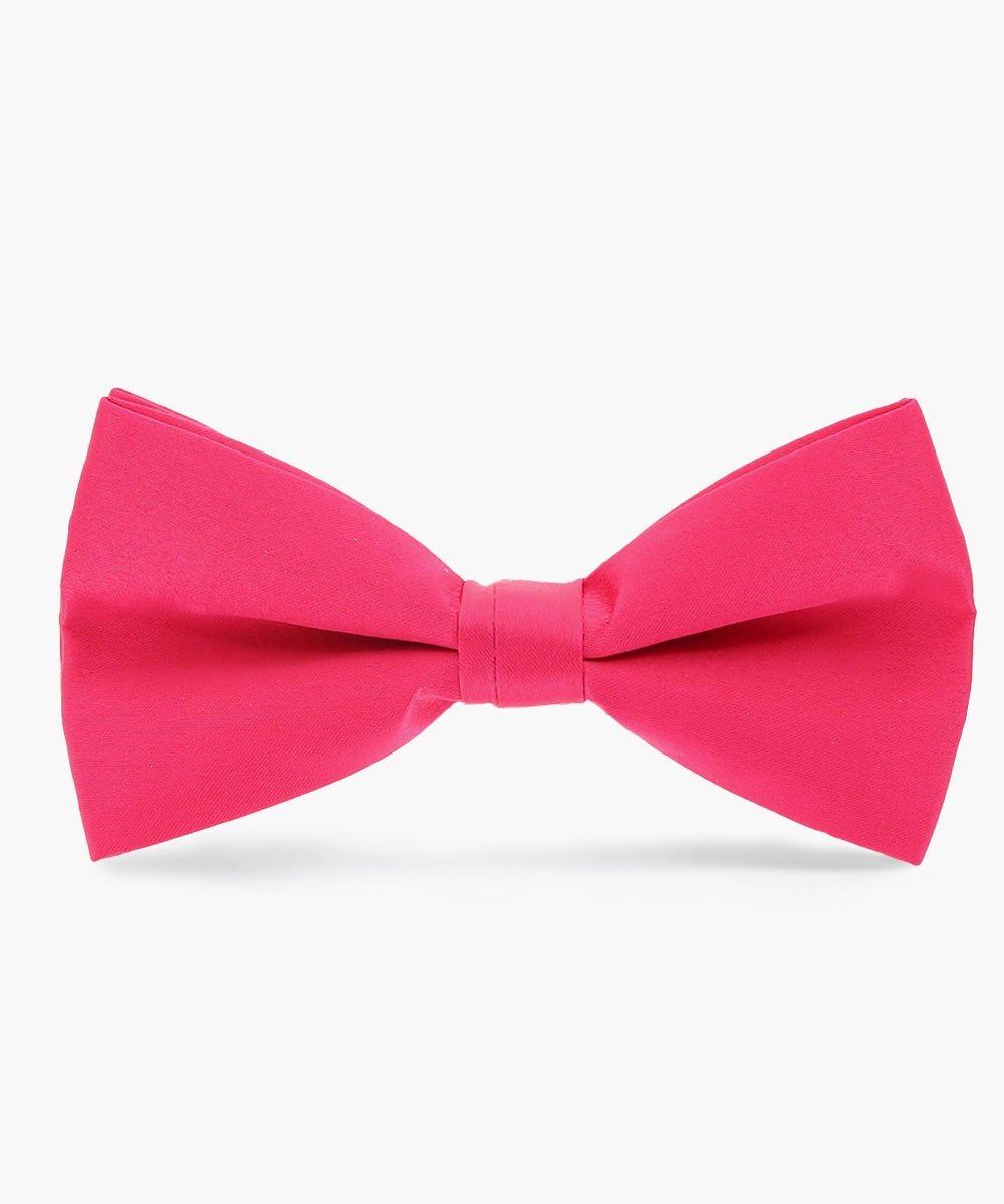 Solid Bow Tie in a Box by Vittorio Farina (basic - bow - tie - hot - pink) for Independent Retail Stores by Dubal Brothers