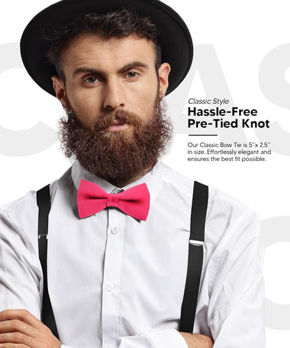 Solid Bow Tie in a Box by Vittorio Farina (basic - bow - tie - ivory) for Independent Retail Stores by Dubal Brothers