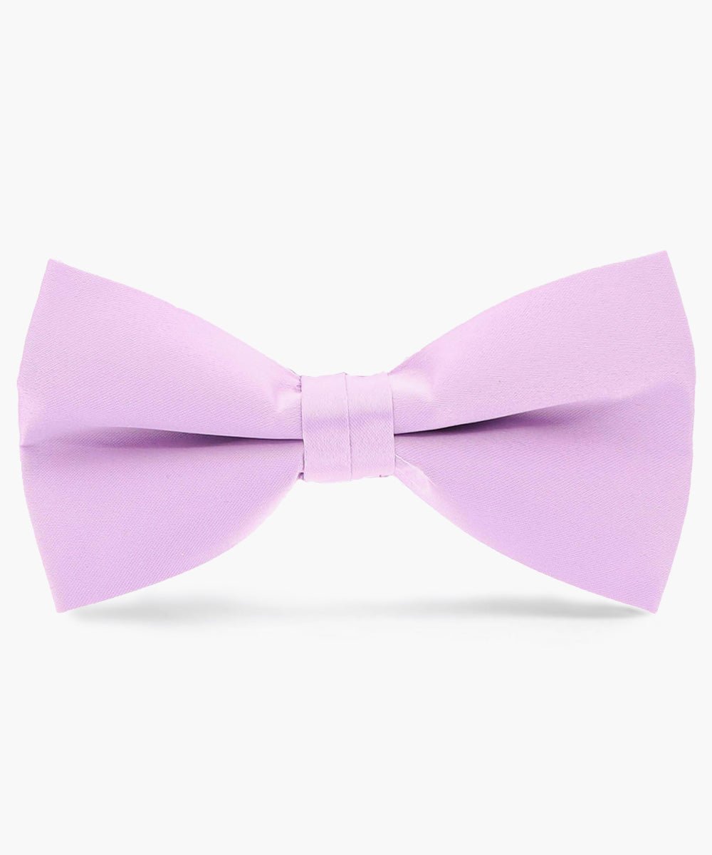 Solid Bow Tie in a Box by Vittorio Farina (basic - bow - tie - lavender) for Independent Retail Stores by Dubal Brothers
