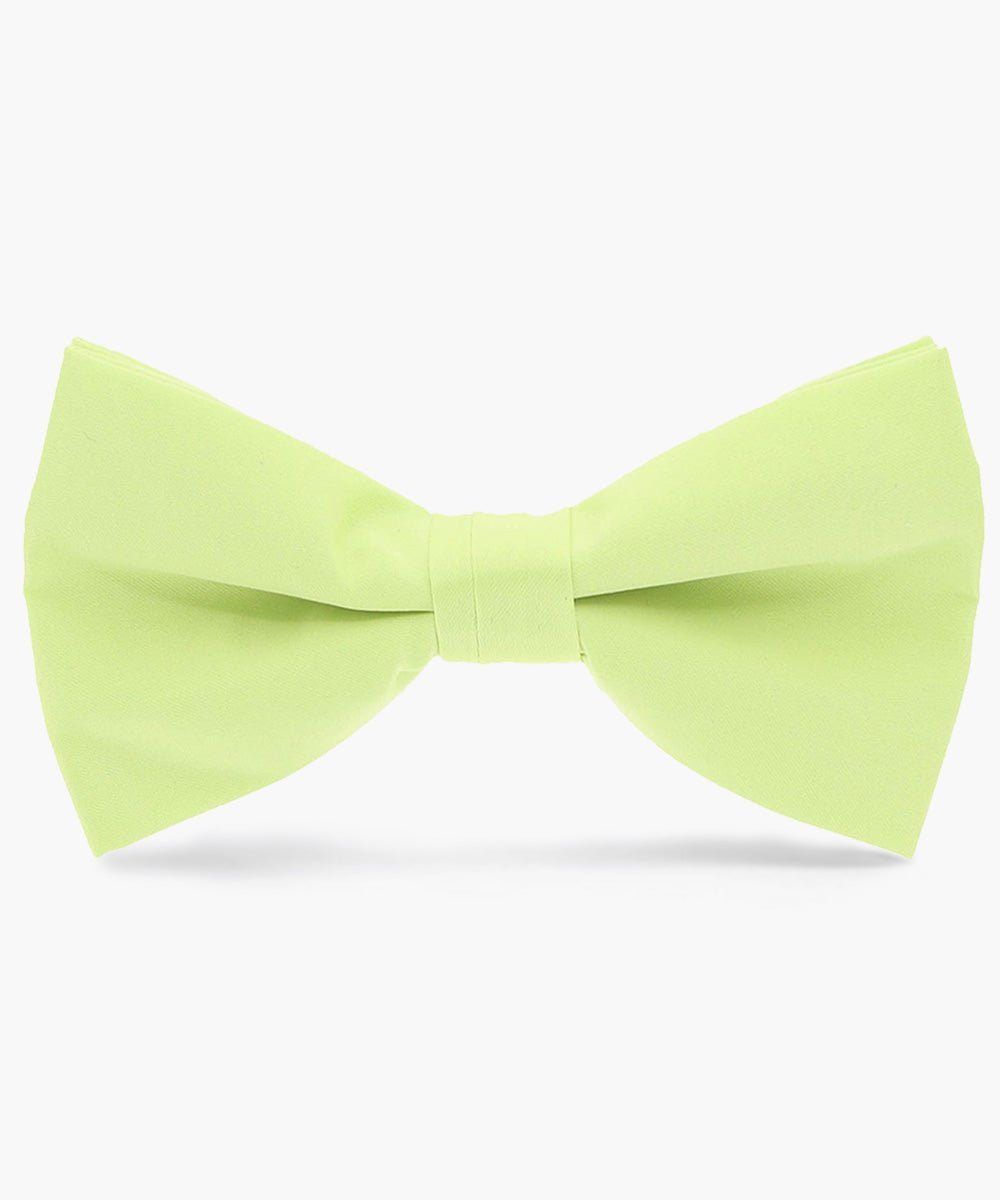 Solid Bow Tie in a Box by Vittorio Farina (basic - bow - tie - mint) for Independent Retail Stores by Dubal Brothers