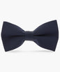 Solid Bow Tie in a Box by Vittorio Farina (basic - bow - tie - navy) for Independent Retail Stores by Dubal Brothers