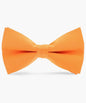 Solid Bow Tie in a Box by Vittorio Farina (basic - bow - tie - orange) for Independent Retail Stores by Dubal Brothers