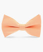 Solid Bow Tie in a Box by Vittorio Farina (basic - bow - tie - peach) for Independent Retail Stores by Dubal Brothers