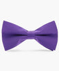 Solid Bow Tie in a Box by Vittorio Farina (basic - bow - tie - purple) for Independent Retail Stores by Dubal Brothers