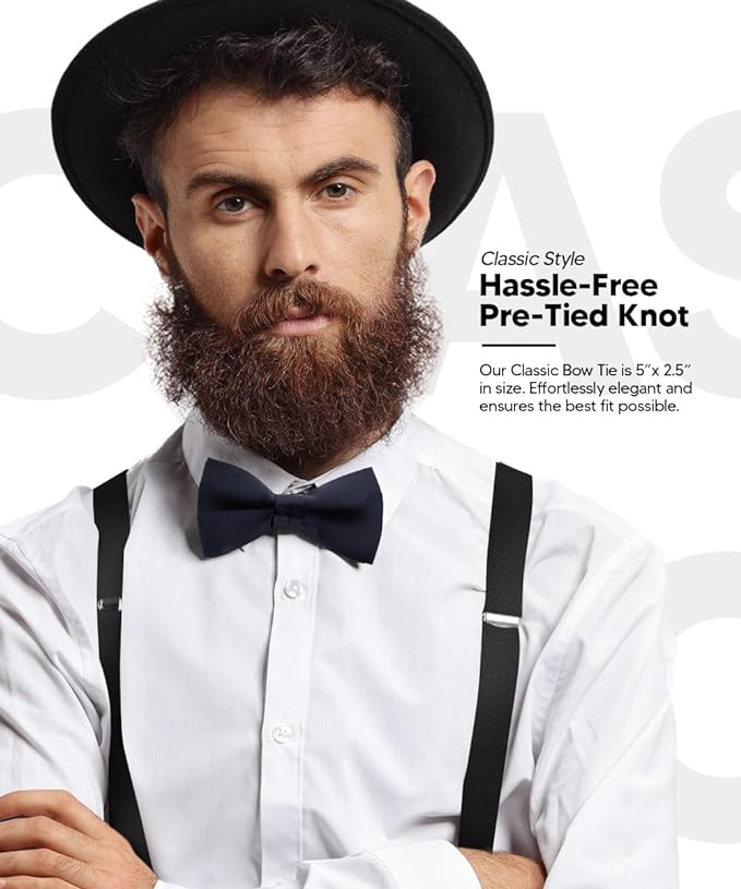 Solid Bow Tie in a Box by Vittorio Farina (basic - bow - tie - purple) for Independent Retail Stores by Dubal Brothers