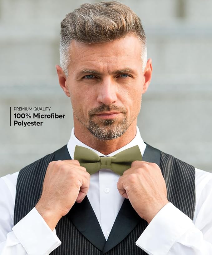 Solid Bow Tie in a Box by Vittorio Farina (basic - bow - tie - red) for Independent Retail Stores by Dubal Brothers