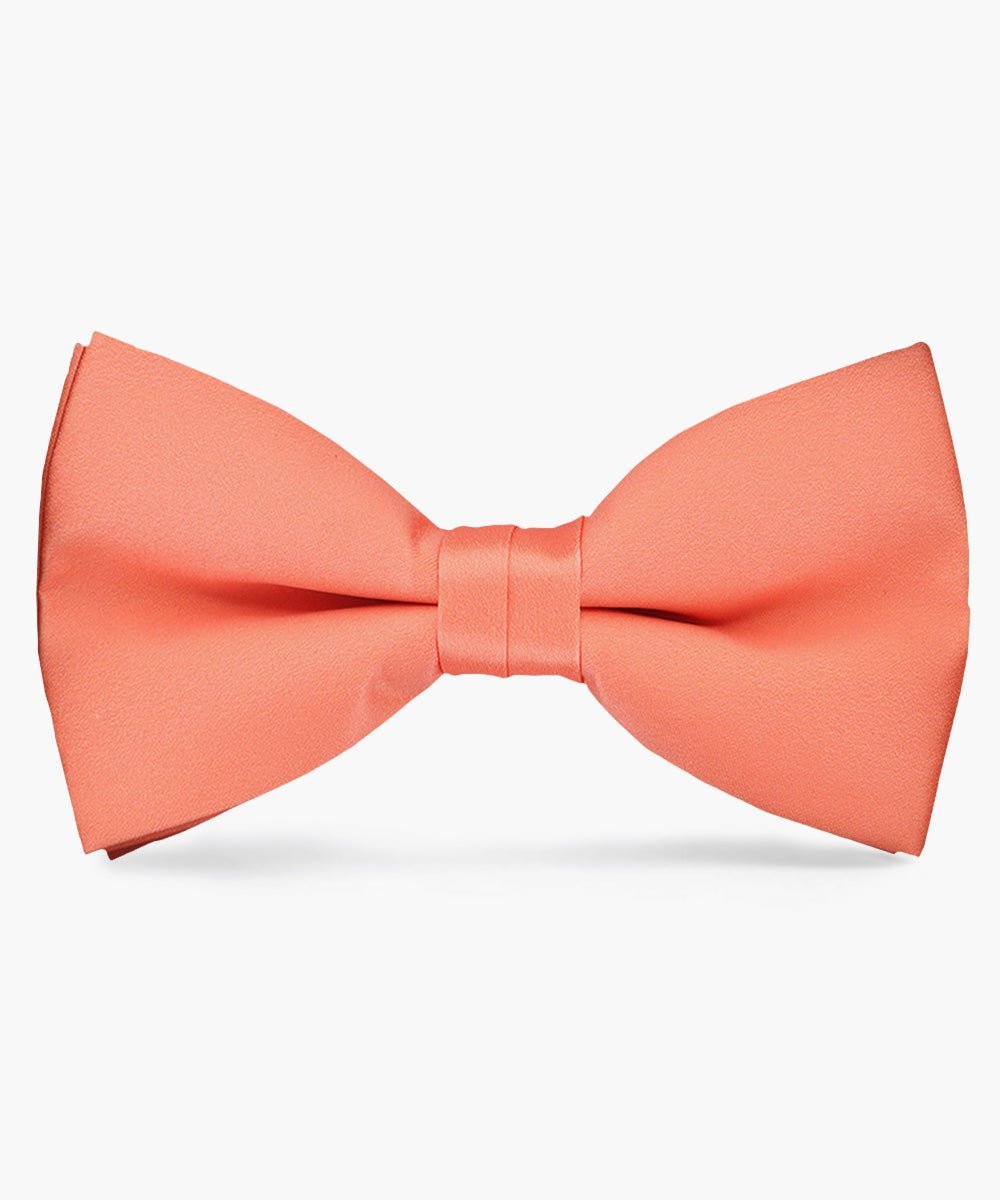 Solid Bow Tie in a Box by Vittorio Farina (basic - bow - tie - rose - gold) for Independent Retail Stores by Dubal Brothers