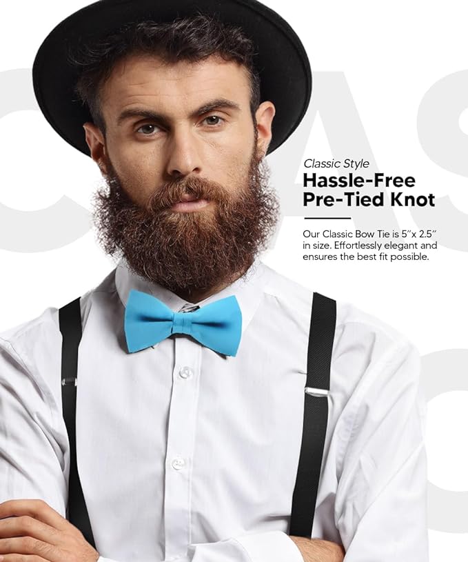 Solid Bow Tie in a Box by Vittorio Farina (basic - bow - tie - rose - gold) for Independent Retail Stores by Dubal Brothers