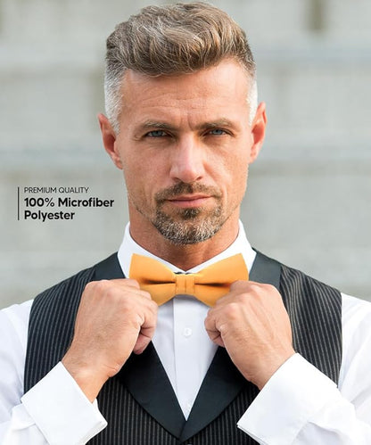 Solid Bow Tie in a Box by Vittorio Farina (basic - bow - tie - royal) for Independent Retail Stores by Dubal Brothers