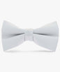Solid Bow Tie in a Box by Vittorio Farina (basic - bow - tie - silver) for Independent Retail Stores by Dubal Brothers