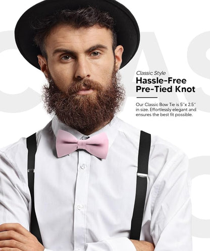 Solid Bow Tie in a Box by Vittorio Farina (basic - bow - tie - sky) for Independent Retail Stores by Dubal Brothers