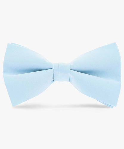 Solid Bow Tie in a Box by Vittorio Farina (basic - bow - tie - sky) for Independent Retail Stores by Dubal Brothers