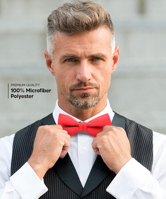 Solid Bow Tie in a Box by Vittorio Farina (basic - bow - tie - teal) for Independent Retail Stores by Dubal Brothers