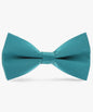 Solid Bow Tie in a Box by Vittorio Farina (basic - bow - tie - teal) for Independent Retail Stores by Dubal Brothers