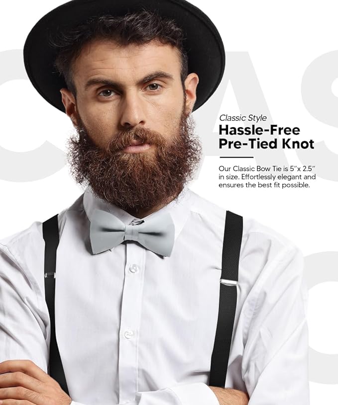 Solid Bow Tie in a Box by Vittorio Farina (basic - bow - tie - UT - orange) for Independent Retail Stores by Dubal Brothers