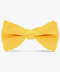 Solid Bow Tie in a Box by Vittorio Farina (basic - bow - tie - yellow) for Independent Retail Stores by Dubal Brothers