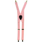 Solid Clip End Suspenders with Gold or Silver Hardware in a Box by Vittorio Farina (SUSP_CE_GOLD_PINK) for Independent Retail Stores by Dubal Brothers
