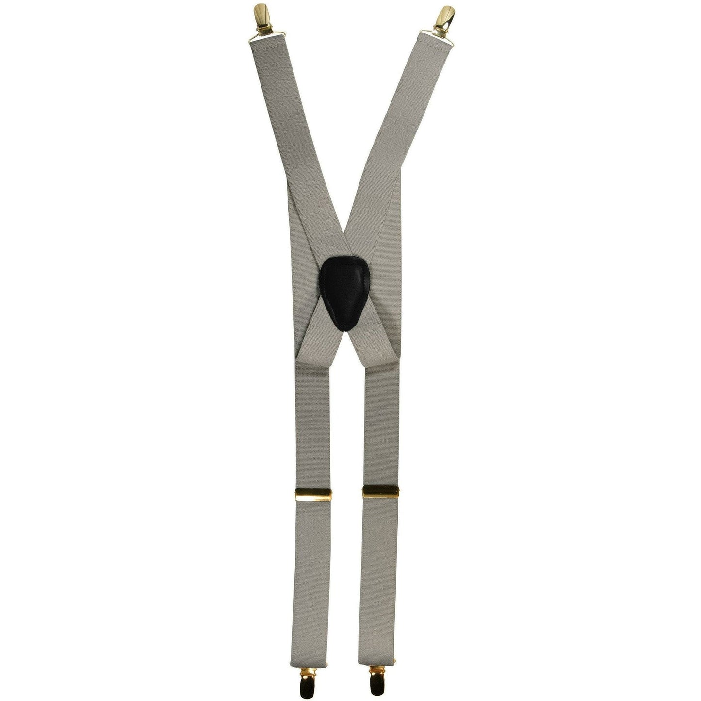 Solid Clip End Suspenders with Gold or Silver Hardware in a Box by Vittorio Farina (SUSP_CE_GOLD_SILVER) for Independent Retail Stores by Dubal Brothers