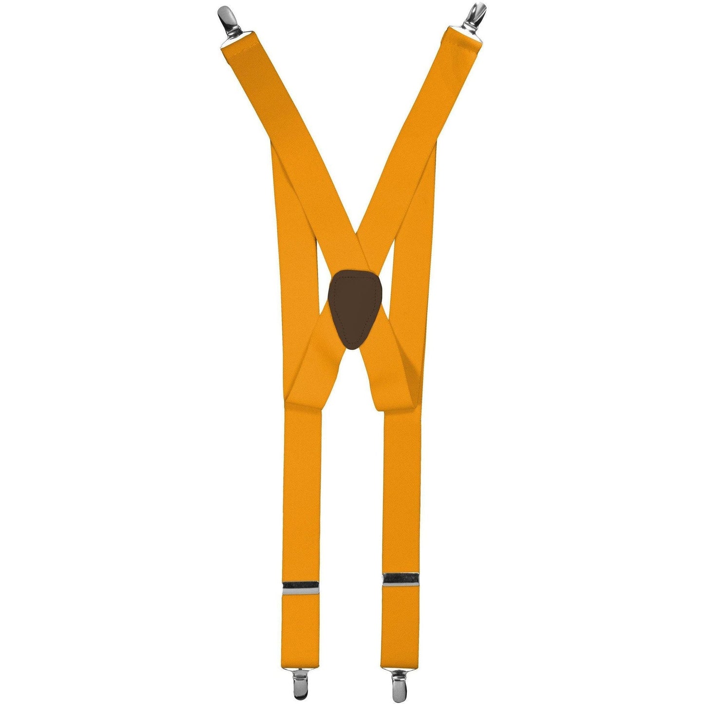 Solid Clip End Suspenders with Gold or Silver Hardware in a Box by Vittorio Farina (SUSP_CE_SILVER_GOLD) for Independent Retail Stores by Dubal Brothers