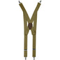 Solid Clip End Suspenders with Gold or Silver Hardware in a Box by Vittorio Farina (SUSP_CE_SILVER_TAUPE) for Independent Retail Stores by Dubal Brothers
