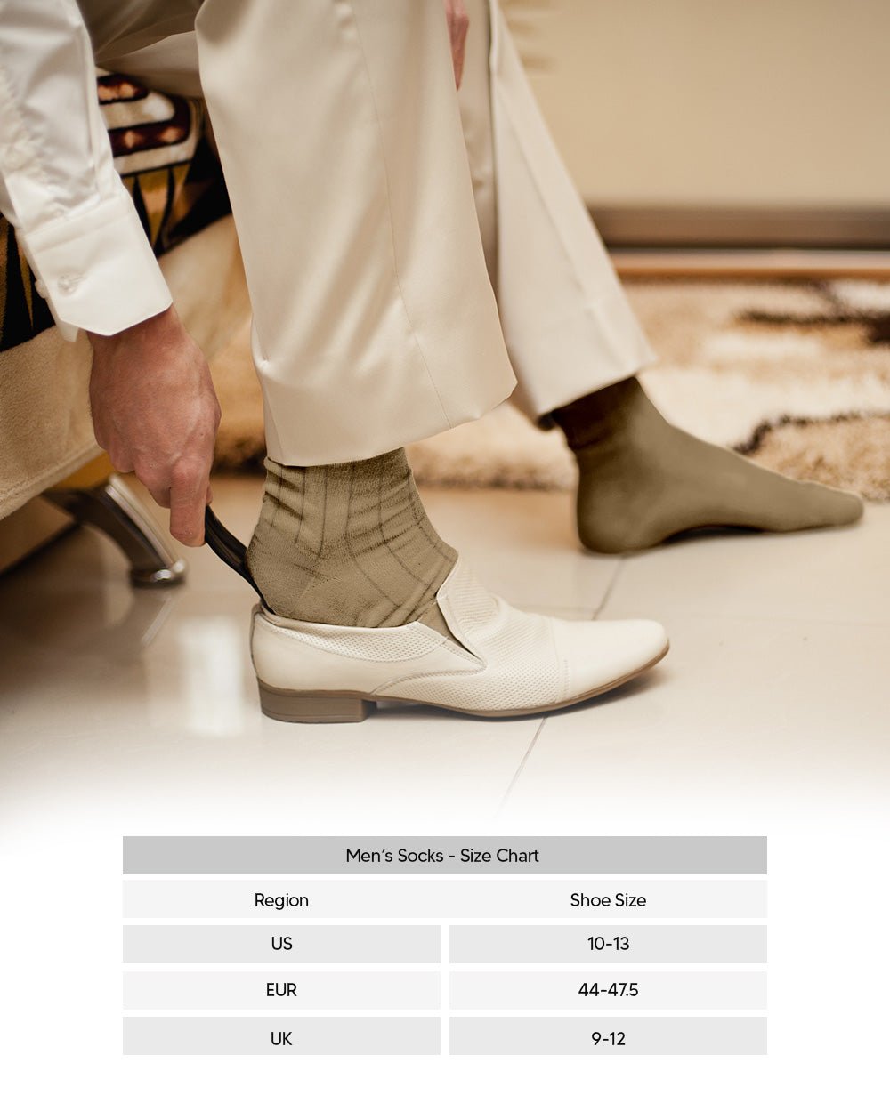 Solid Ribbed Design Over the Calf Dress Socks (12 Pack) by Vittorio Farina (o - c - beige - 12) for Independent Retail Stores by Dubal Brothers