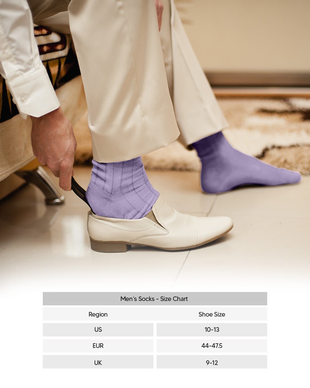 Solid Ribbed Design Over the Calf Dress Socks (3 Pack) by Vittorio Farina (o - c - ivory - 3) for Independent Retail Stores by Dubal Brothers