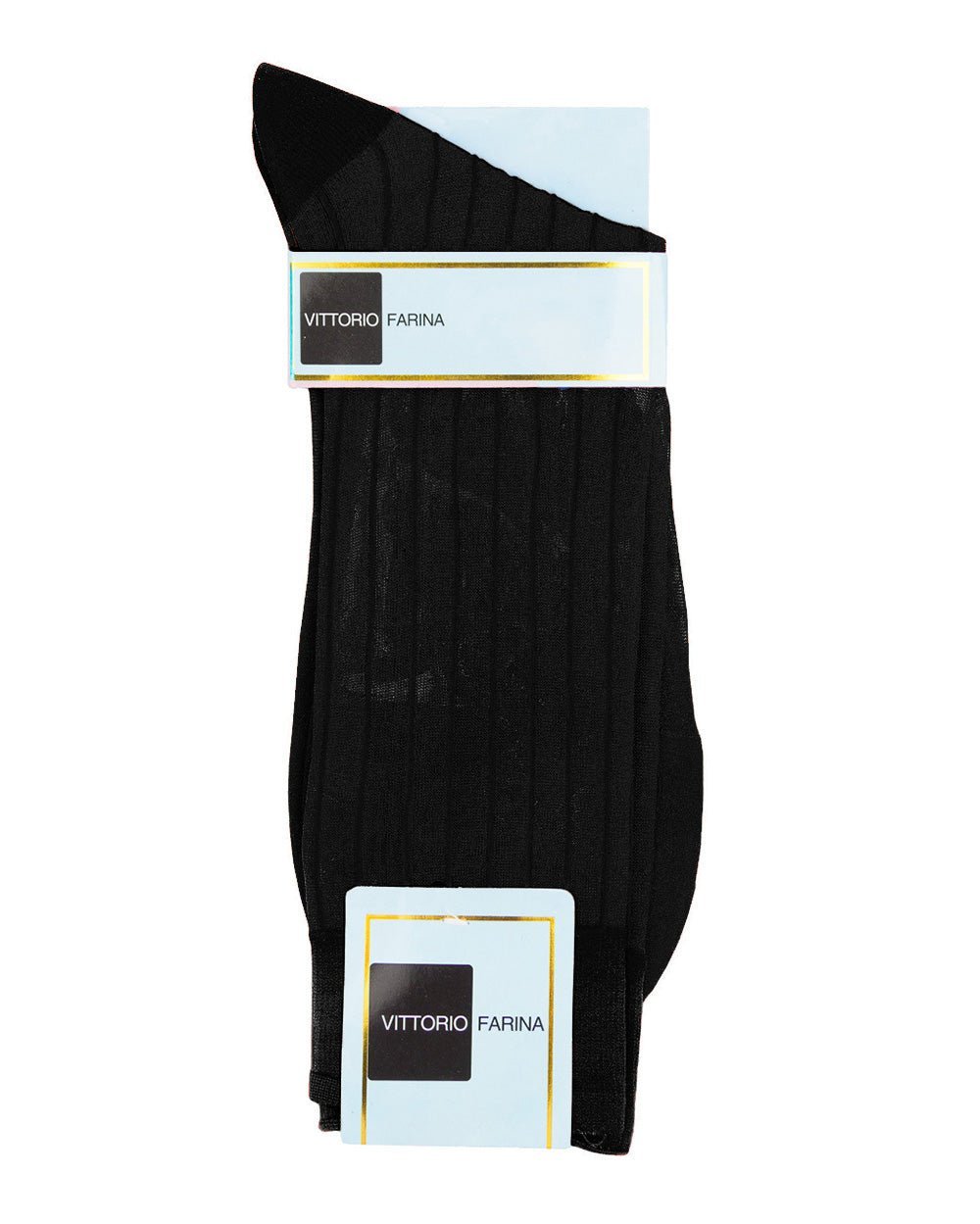 Solid Ribbed Shear Design Anklet Dress Socks (12 pack) by Vittorio Farina (ank - black - s3 - 12) for Independent Retail Stores by Dubal Brothers