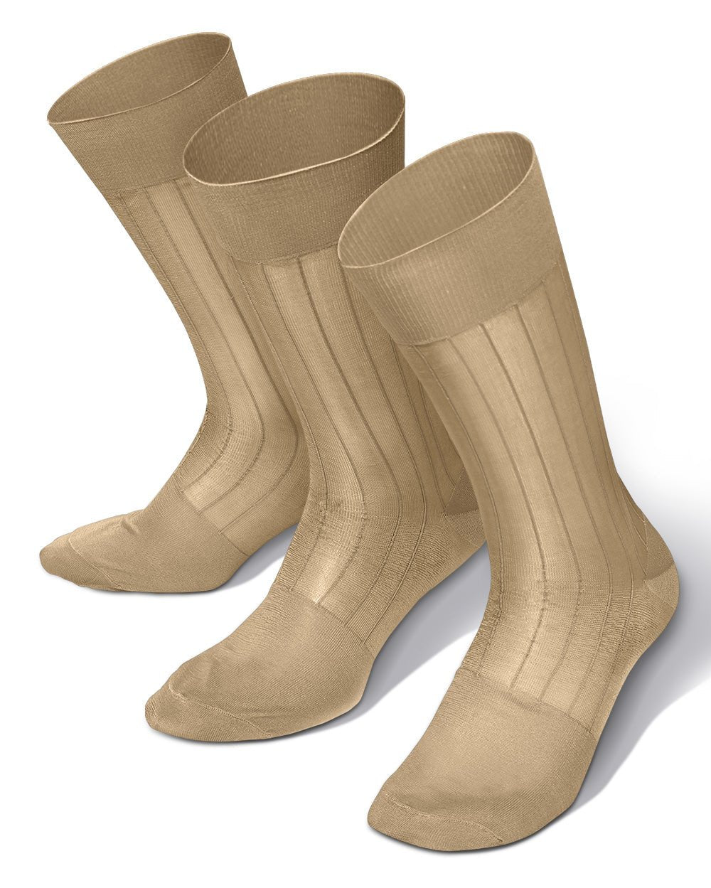 Solid Ribbed Shear Design Anklet Dress Socks (3 pack) by Vittorio Farina (ank - black - s3 - 3) for Independent Retail Stores by Dubal Brothers