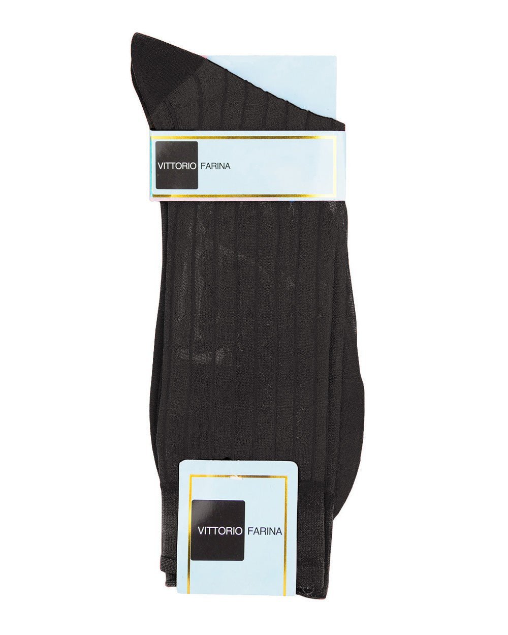 Solid Ribbed Shear Design Anklet Dress Socks (3 pack) by Vittorio Farina (ank - charcoal - 3) for Independent Retail Stores by Dubal Brothers