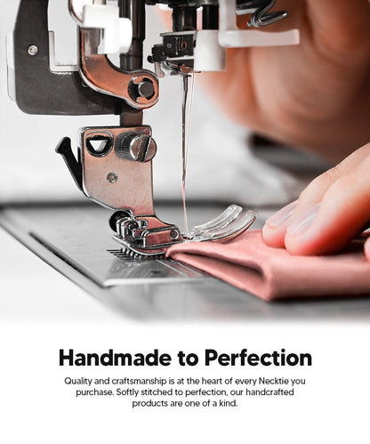 Solid Skinny Necktie by Vittorio Farina (N - SKINNY_BLUSH) for Independent Retail Stores by Dubal Brothers