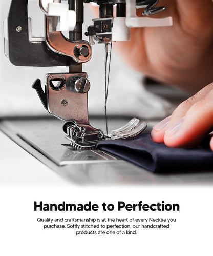 Solid Skinny Necktie by Vittorio Farina (N - SKINNY_NAVY) for Independent Retail Stores by Dubal Brothers