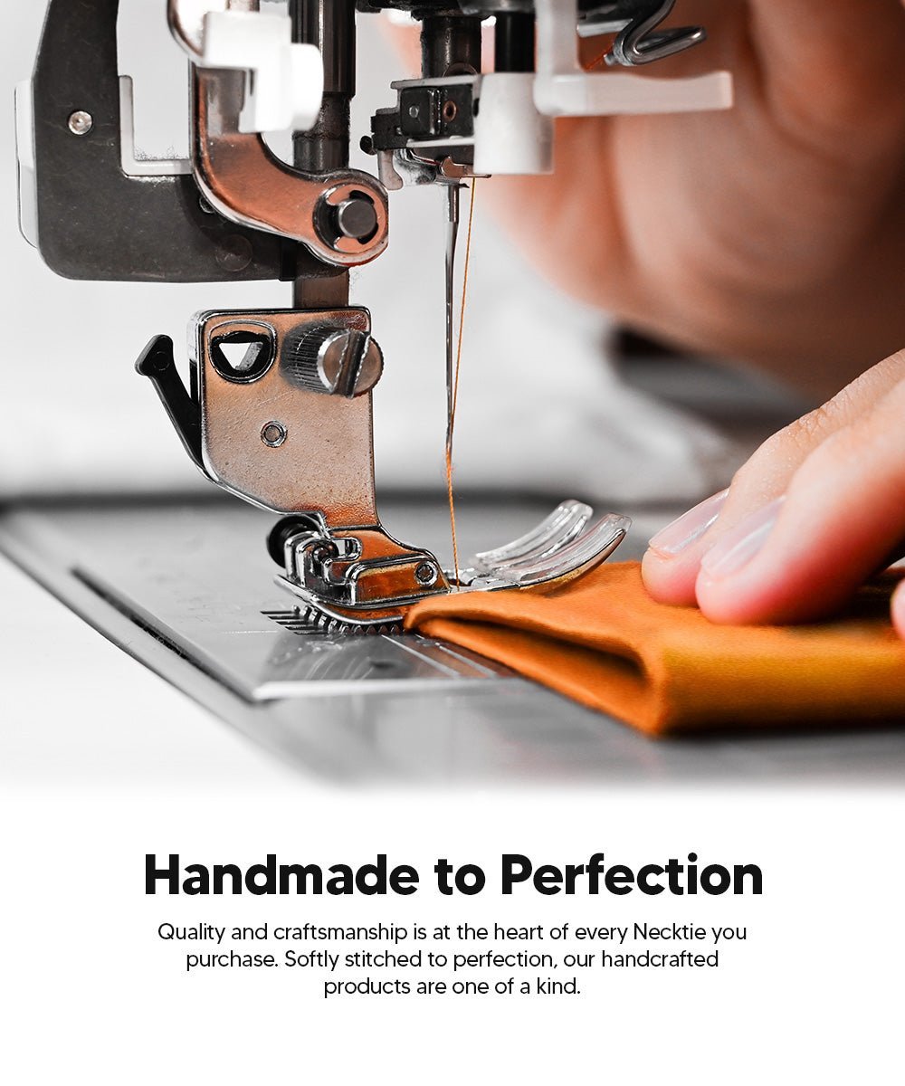 Solid Skinny Necktie by Vittorio Farina (N - SKINNY_ORANGE) for Independent Retail Stores by Dubal Brothers