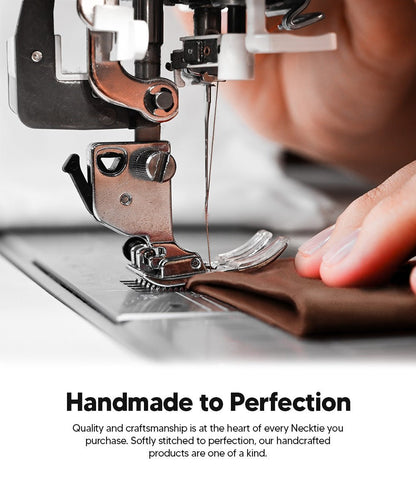 Solid Skinny Necktie by Vittorio Farina (N - SKINNY_WHISKY) for Independent Retail Stores by Dubal Brothers