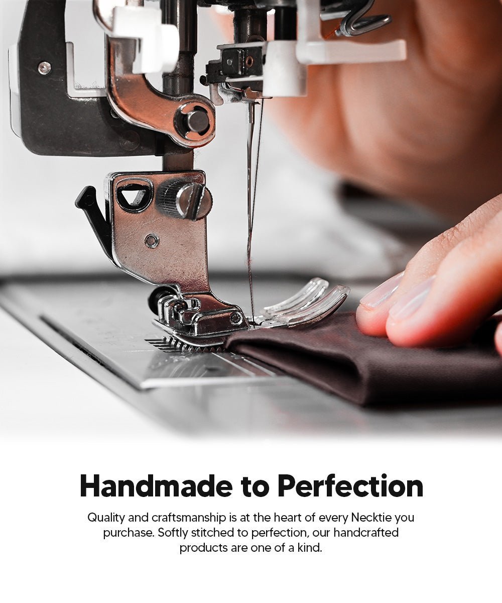 Solid Skinny Necktie with Rhinestones by Vittorio Farina (N - SKINNY - R_BROWN) for Independent Retail Stores by Dubal Brothers