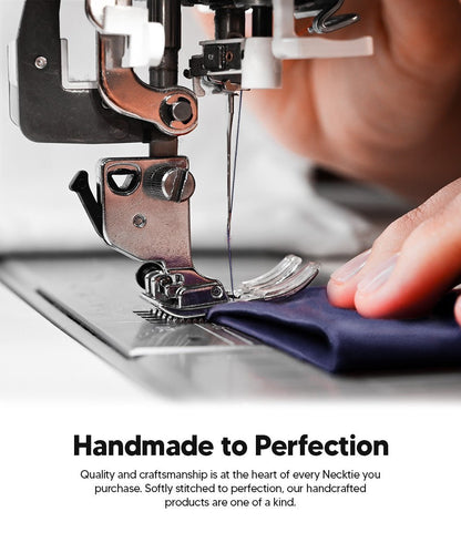 Solid Skinny Necktie with Rhinestones by Vittorio Farina (N - SKINNY - R_NAVY) for Independent Retail Stores by Dubal Brothers